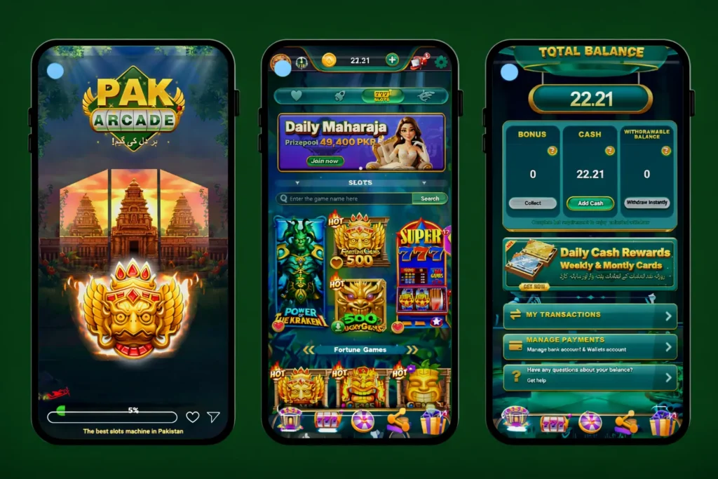 PakArcade App