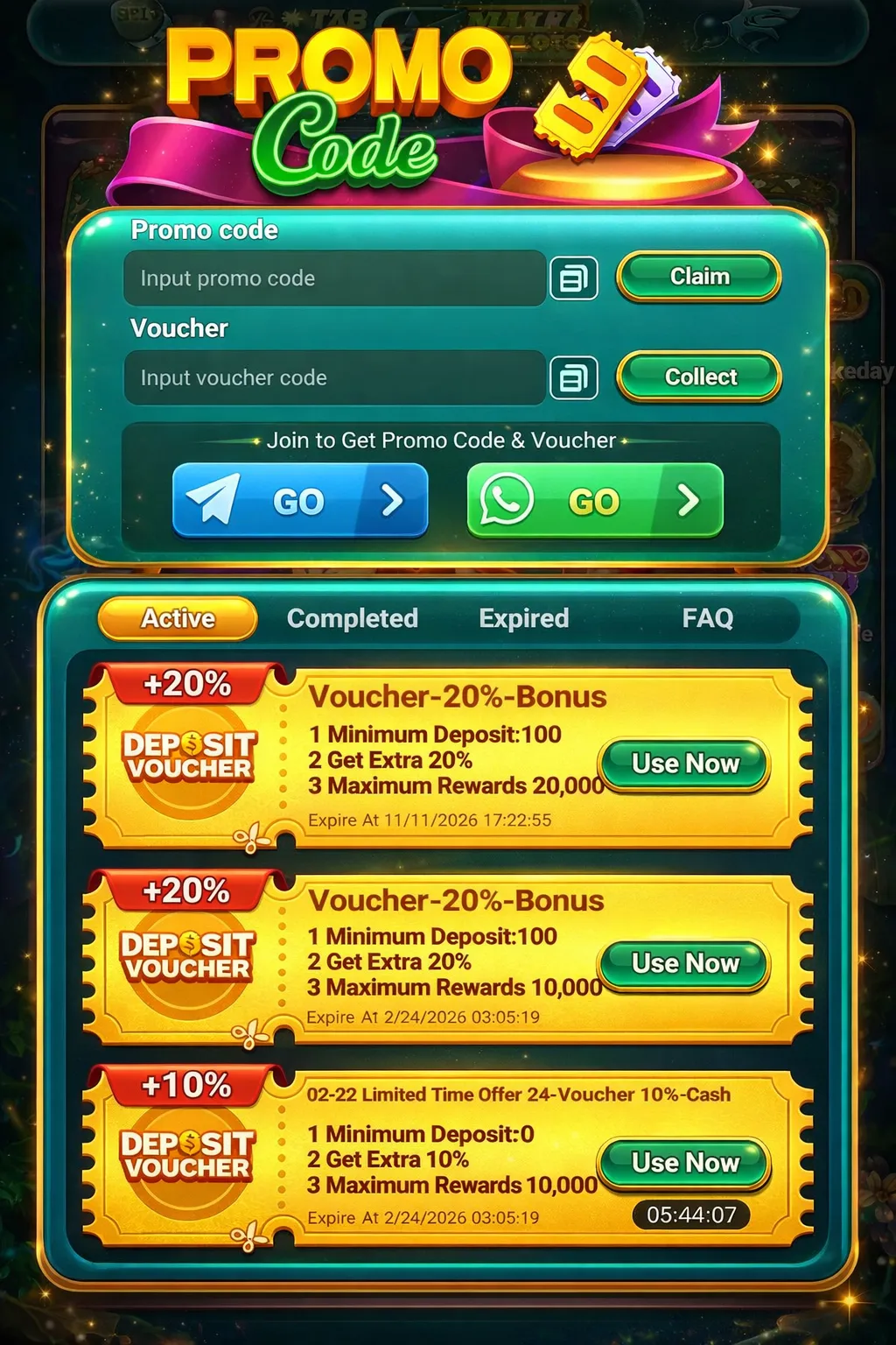 Pak arcade promo code